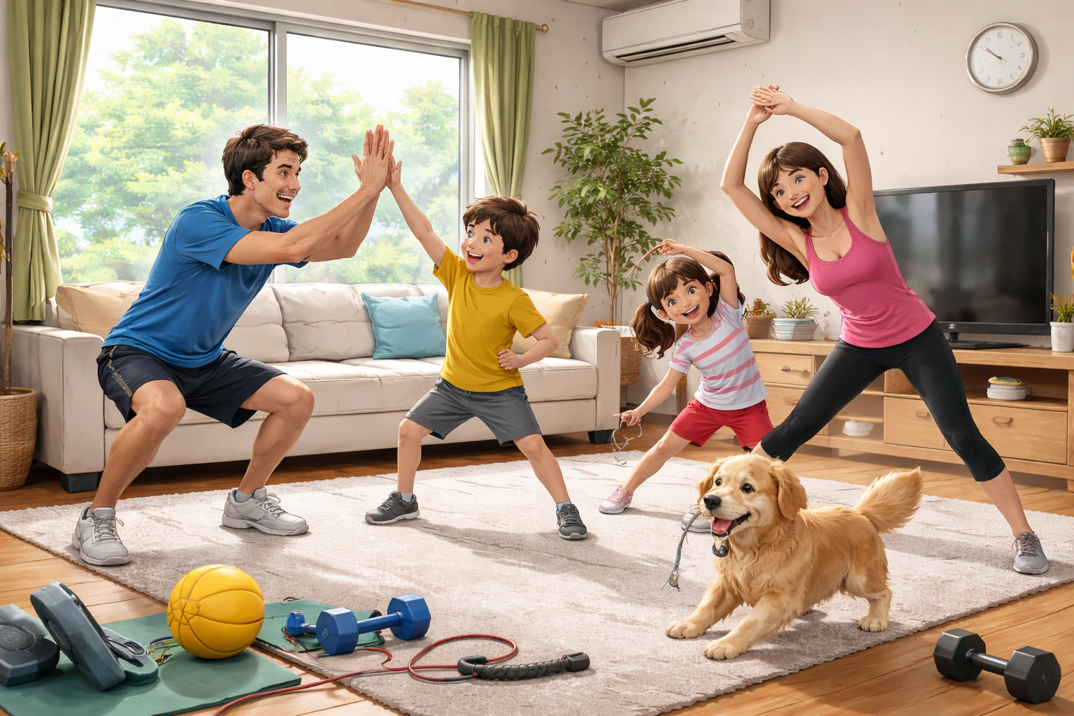 静と動が混在するリビングが、これからの正解